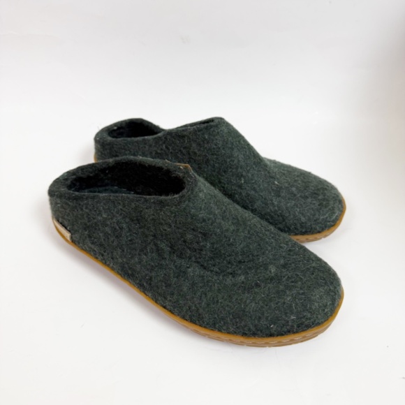 Glerups Shoe Natural Rubber Sole Honey Forest Slippers Size 38 - Picture 1 of 7